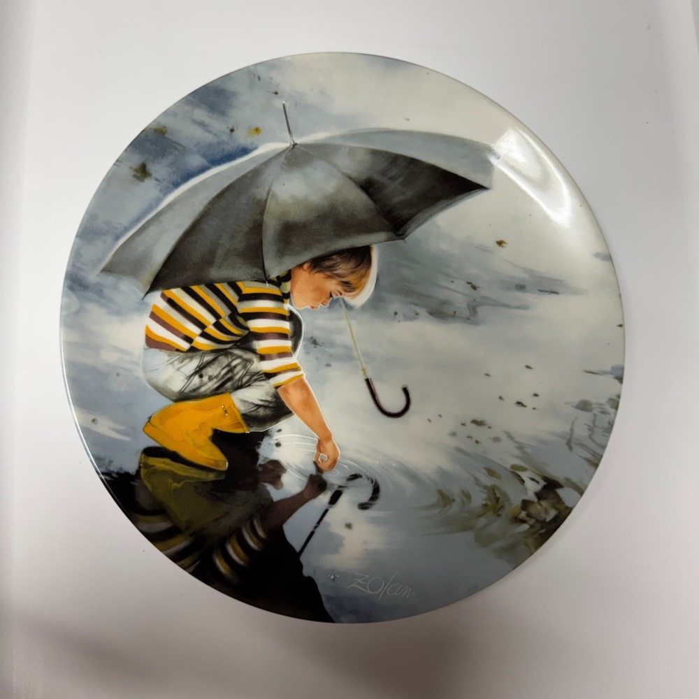 Donald Zolan Touching the Sky Plate Pemberton & Oakes 1982 Wonder of Childhood‎